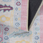 Alice Pale Pink Modern Oushak Rug