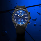 The Altitude - Matte Black/Cobalt