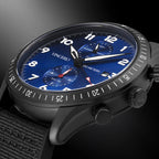 The Altitude - Matte Black/Cobalt