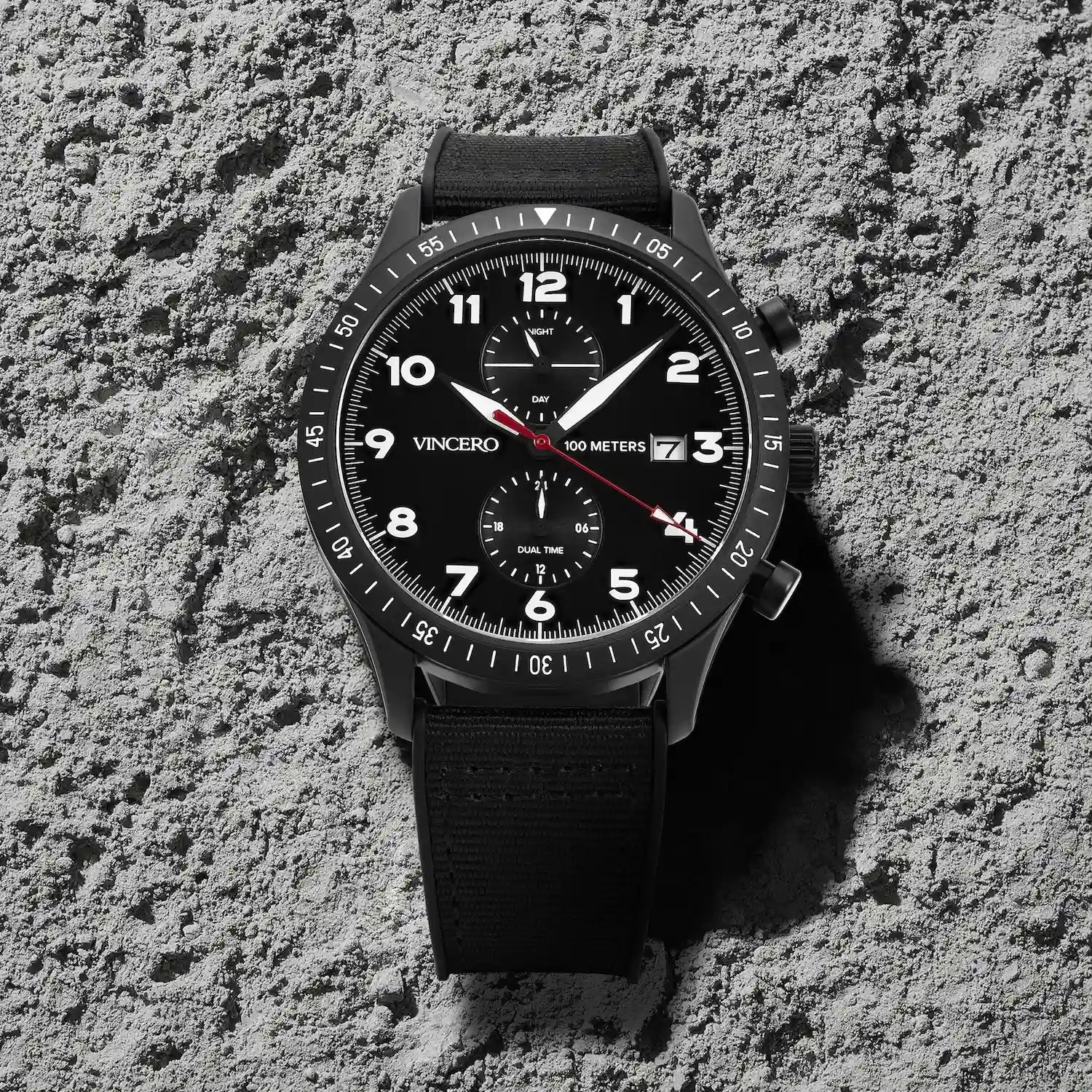 The Altitude - Matte Black/Red