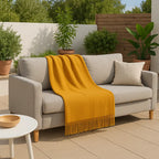 100% Cashmere Throw Blanket - 54"x60"