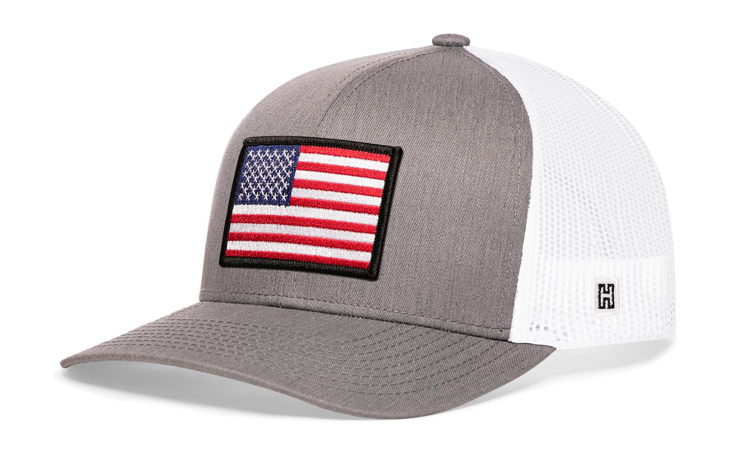 American Flag Trucker Hat  |  USA Snapback