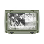 American Flag Hard Cooler
