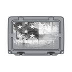 American Flag Hard Cooler