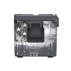 American Flag Hard Cooler
