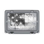 American Flag Hard Cooler