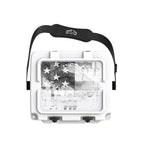 American Flag Hard Cooler