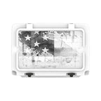 American Flag Hard Cooler