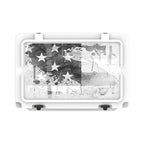 American Flag Hard Cooler