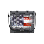 American Flag Hard Cooler