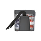 American Flag Hard Cooler