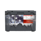 American Flag Hard Cooler