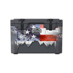 American Flag Hard Cooler