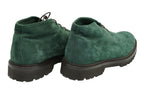 Andrea Ventura Chucca T Suede Lace-Up Boots w/ Lug Sole