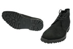 Andrea Ventura Pitti T Suede Lace-Up Boots w/ Lug Sole