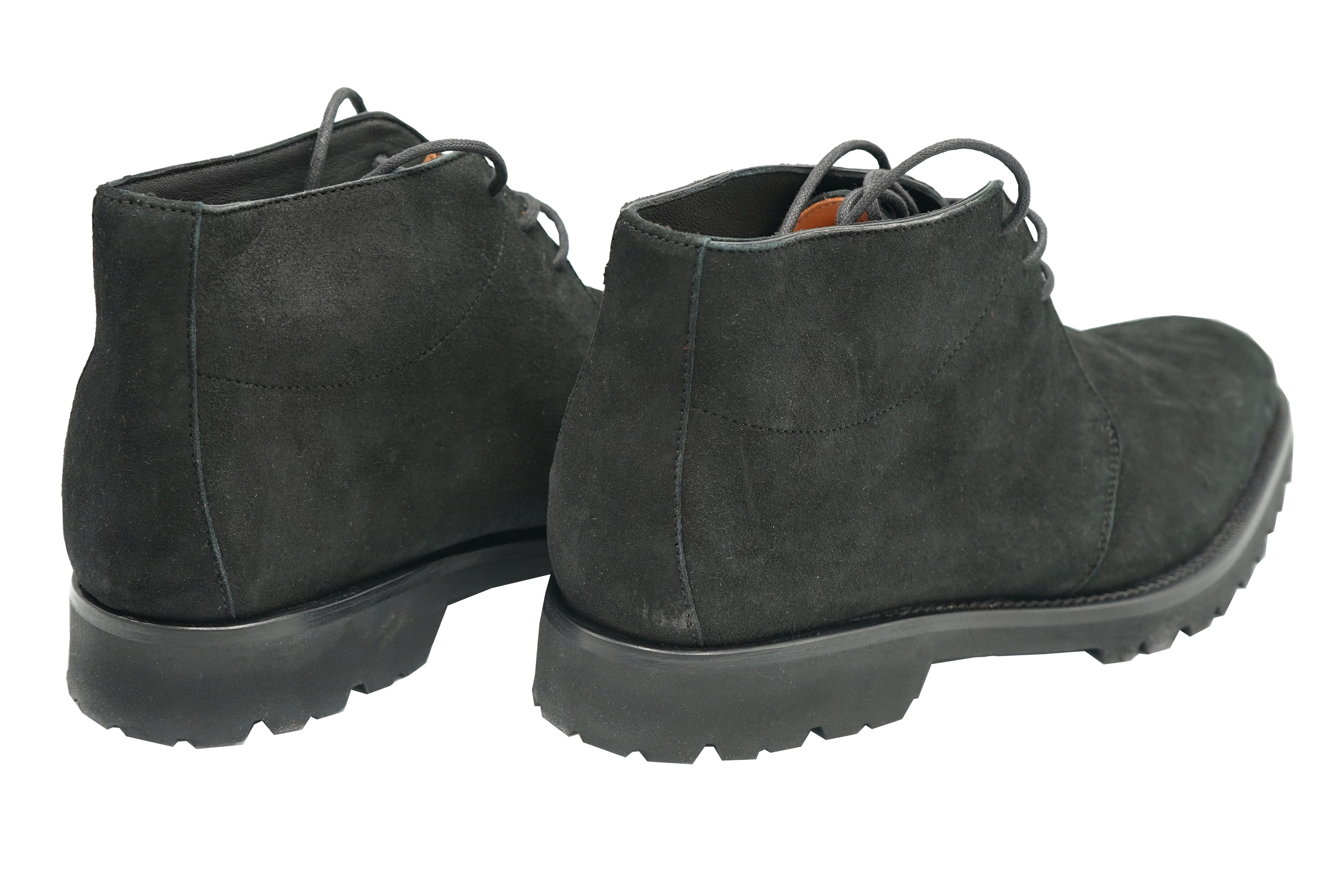 Andrea Ventura Pitti T Suede Lace-Up Boots w/ Lug Sole