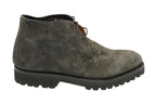 Andrea Ventura Pitti T Suede Lace-Up Boots w/ Lug Sole