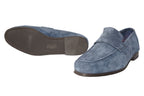 Andrea Ventura Suede Short Penny Loafers