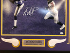 Anthony Harris Framed Signed Minnesota Vikings 16X20 Photo Jsa Coa