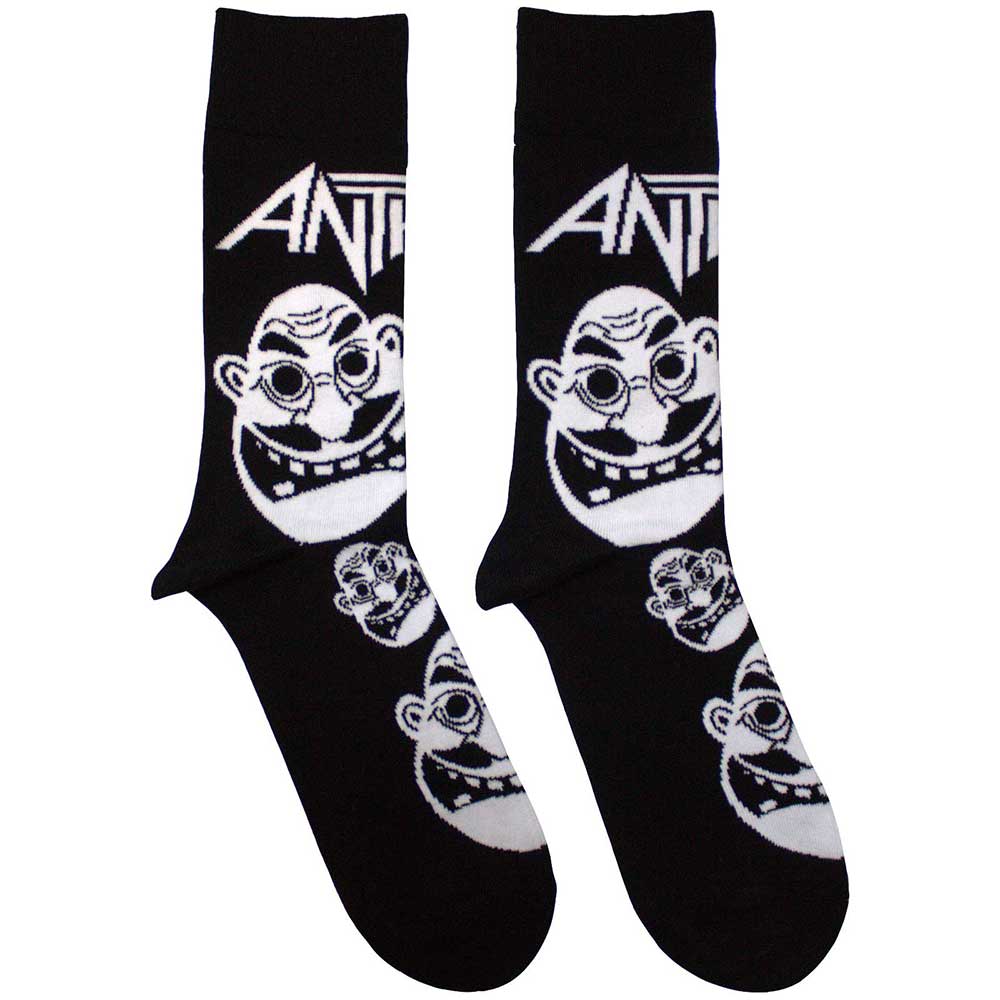 Anthrax - Faces Pattern Unisex Ankle Socks 7.5 - 11.5