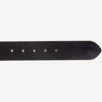 The Prime Black Leather Belt
