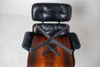 Early 1st Generation Eames Lounge Chair and Ottoman in Brazilian Rosewood finished in Gunstock Oil by Herman Miller