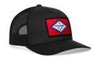 Arkansas Flag Trucker Hat  |  AR Snapback