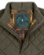 Arthur Quilted Waxed Down Vest