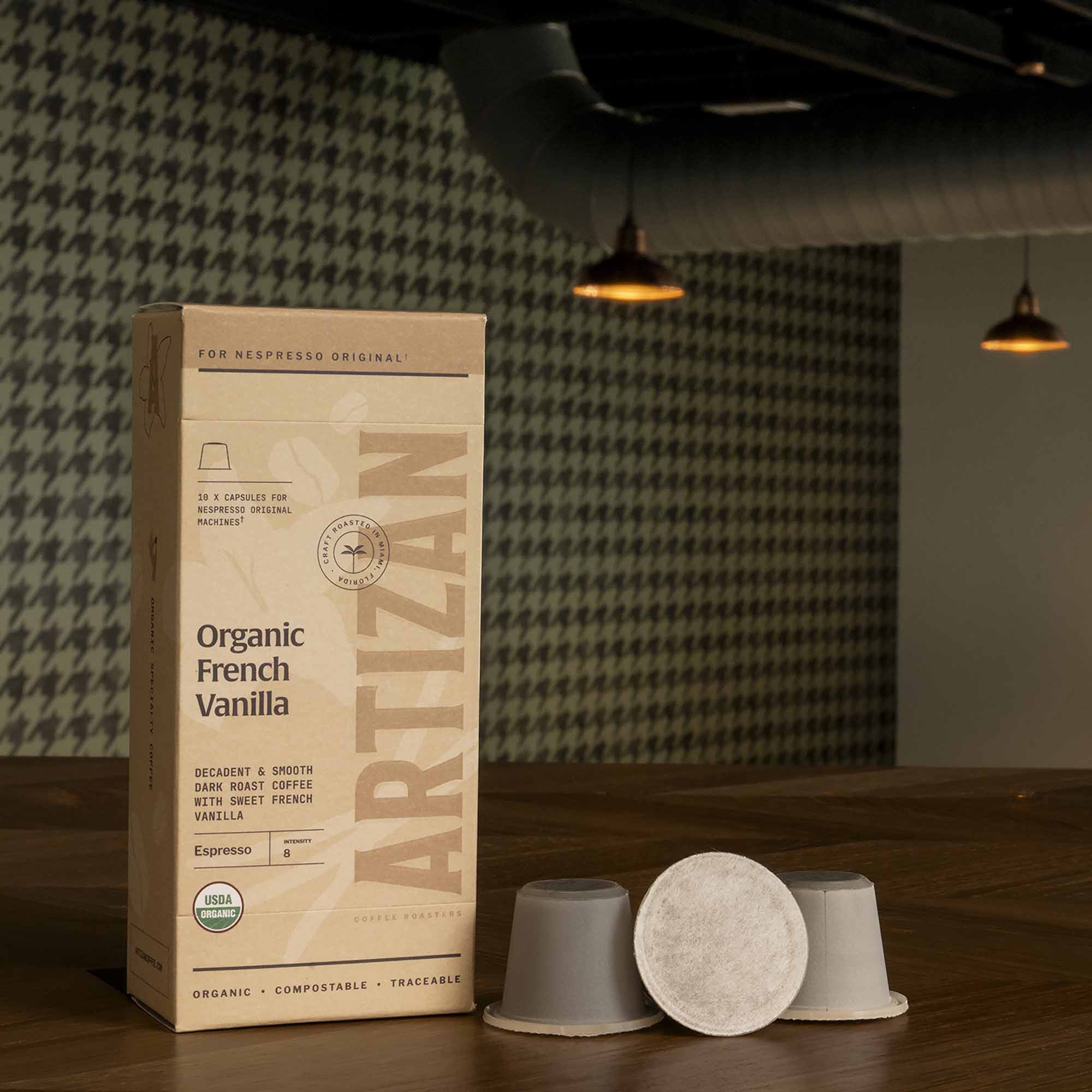 Artizan Pods: Organic French Vanilla (10x)