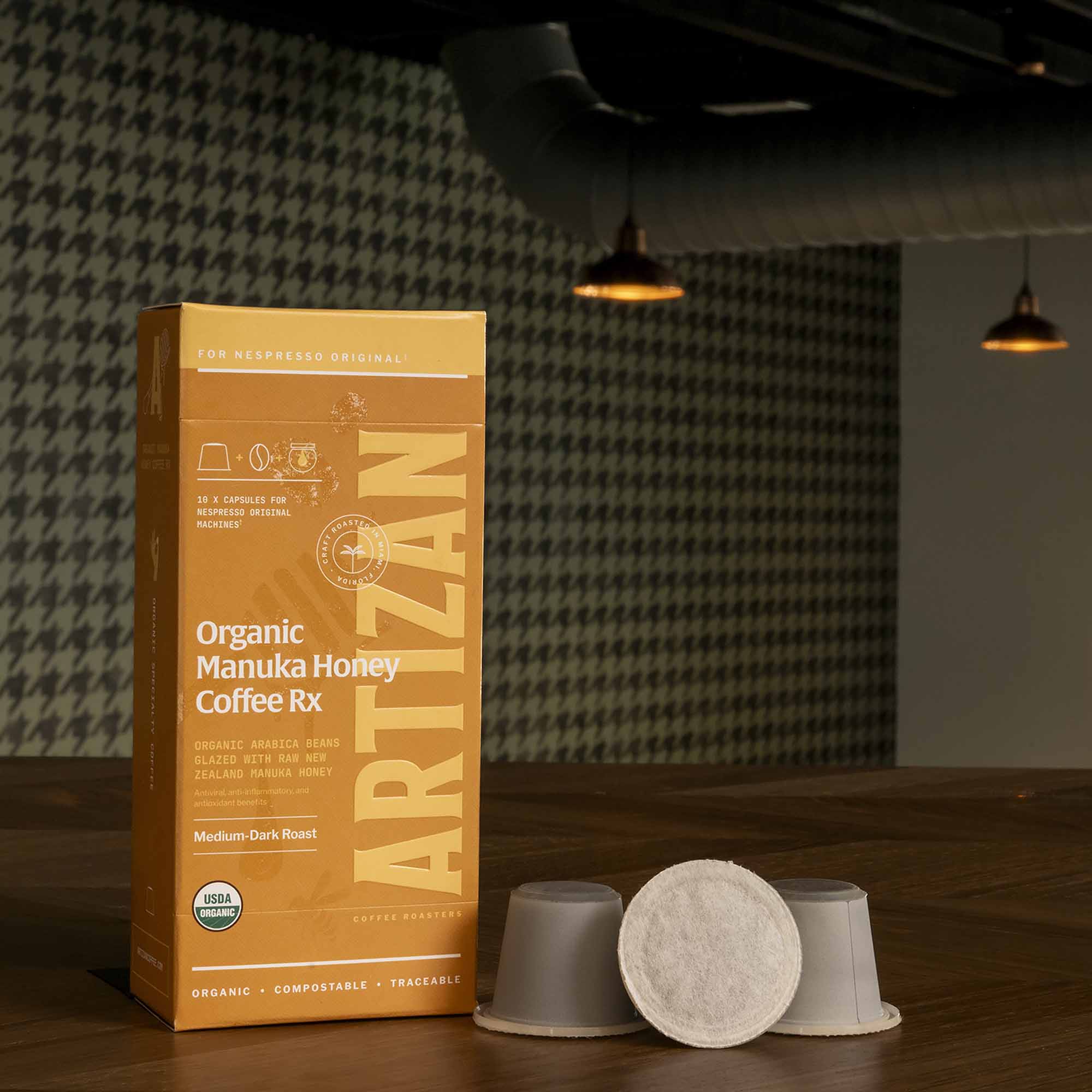 Artizan Pods: Organic Manuka Honey (10x)