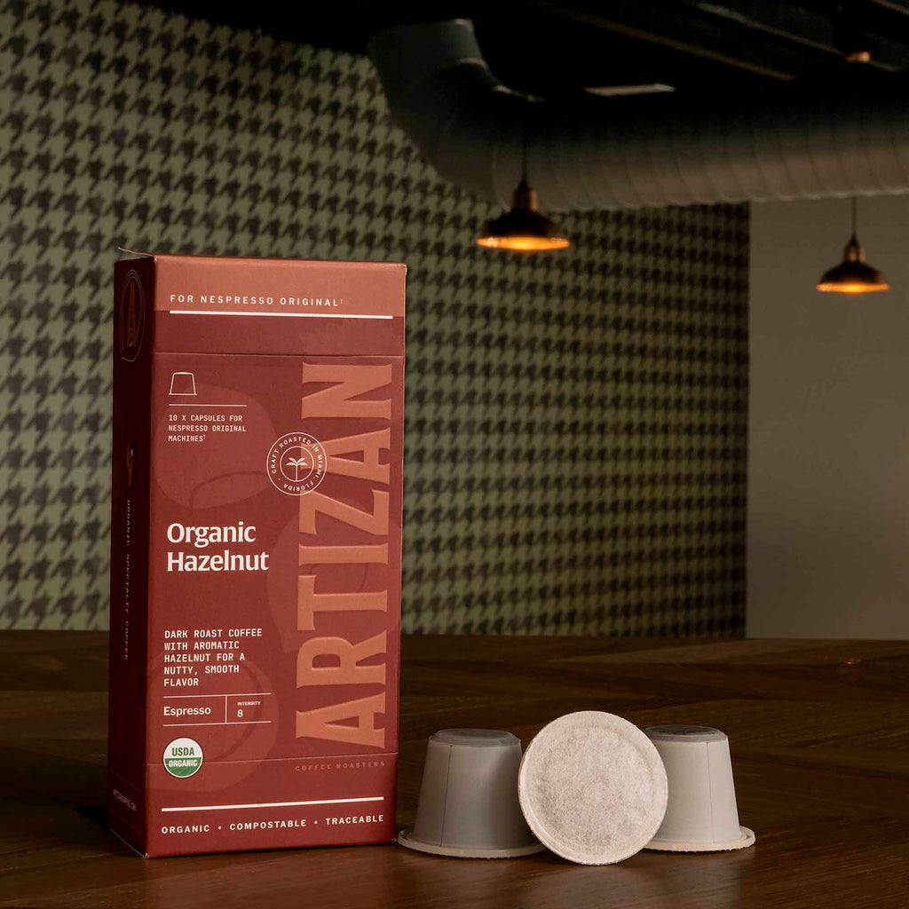 Artizan Pods: Organic Hazelnut (10x)