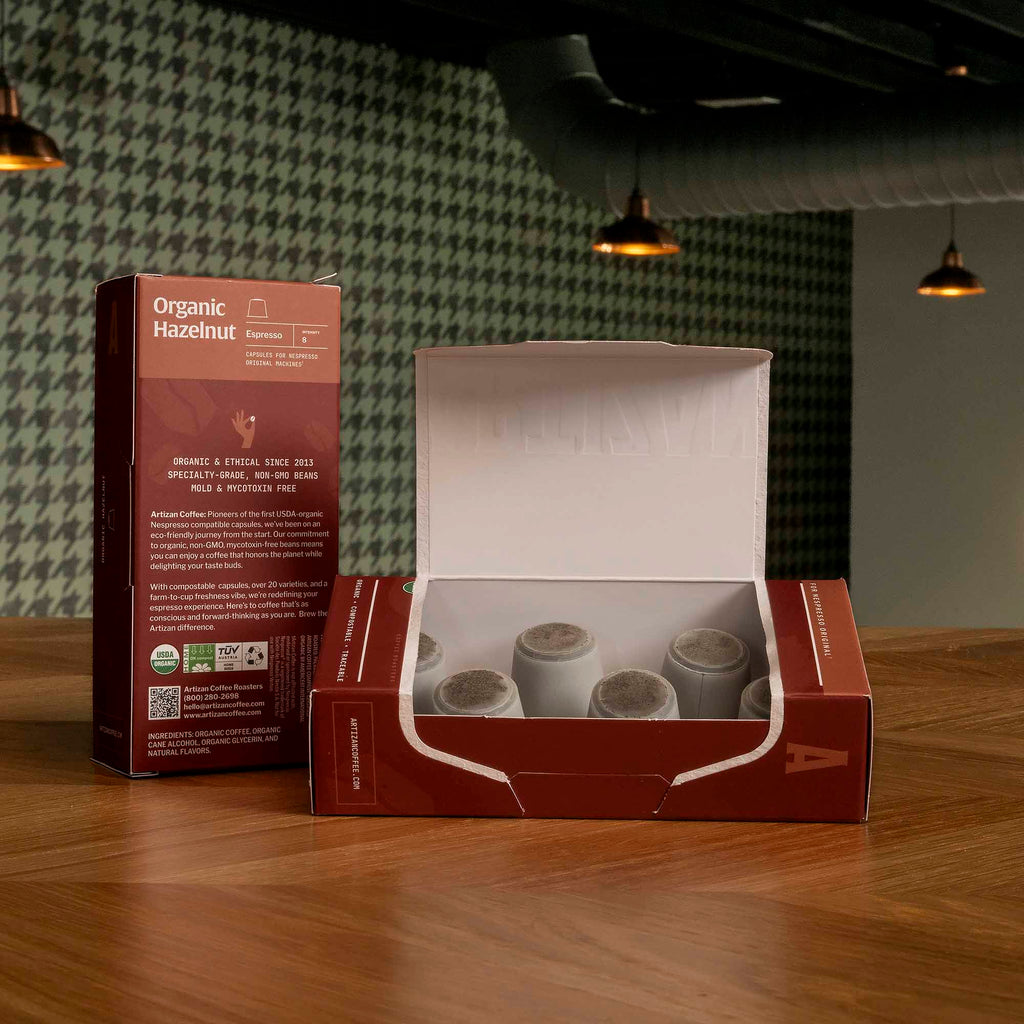 Artizan Pods: Organic Hazelnut (10x)