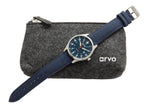 Arvo Rove Field Watch - Jeans Blue