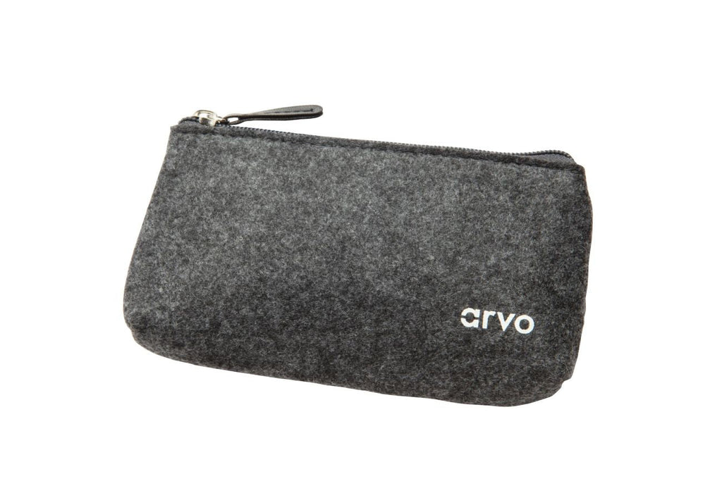 Arvo White Time Sawyer Watch - Silver - Black Leather