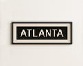 Framed Atlanta Georgia Bus Scroll
