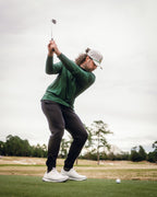 Performance Golf Hoodie - Dark Azalea