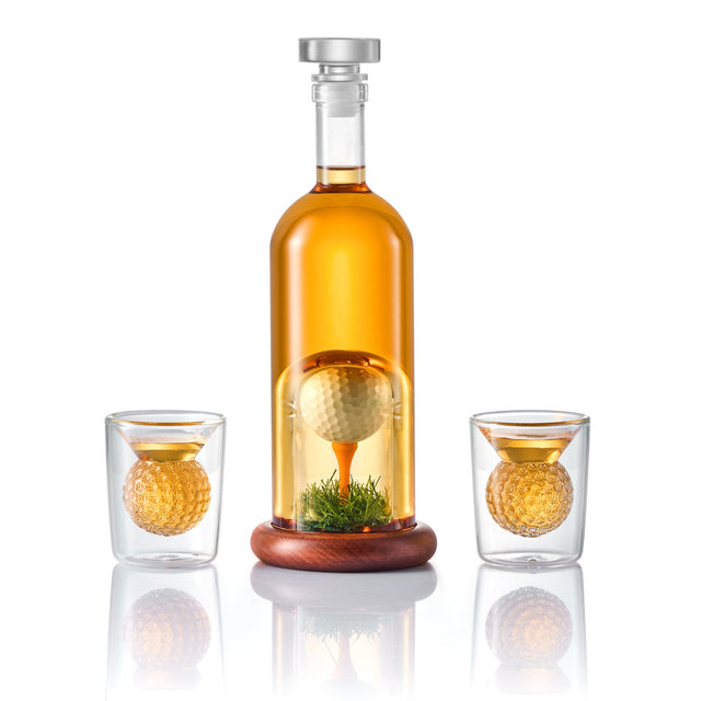 Golf Liquor Decanter Set