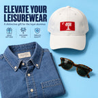 Citadel Big Red Flag Twill Embroidered Brim Hat Cap