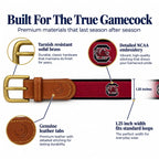 University of South Carolina (USC) Gamecocks All-Occasion Logo Canvas Belt