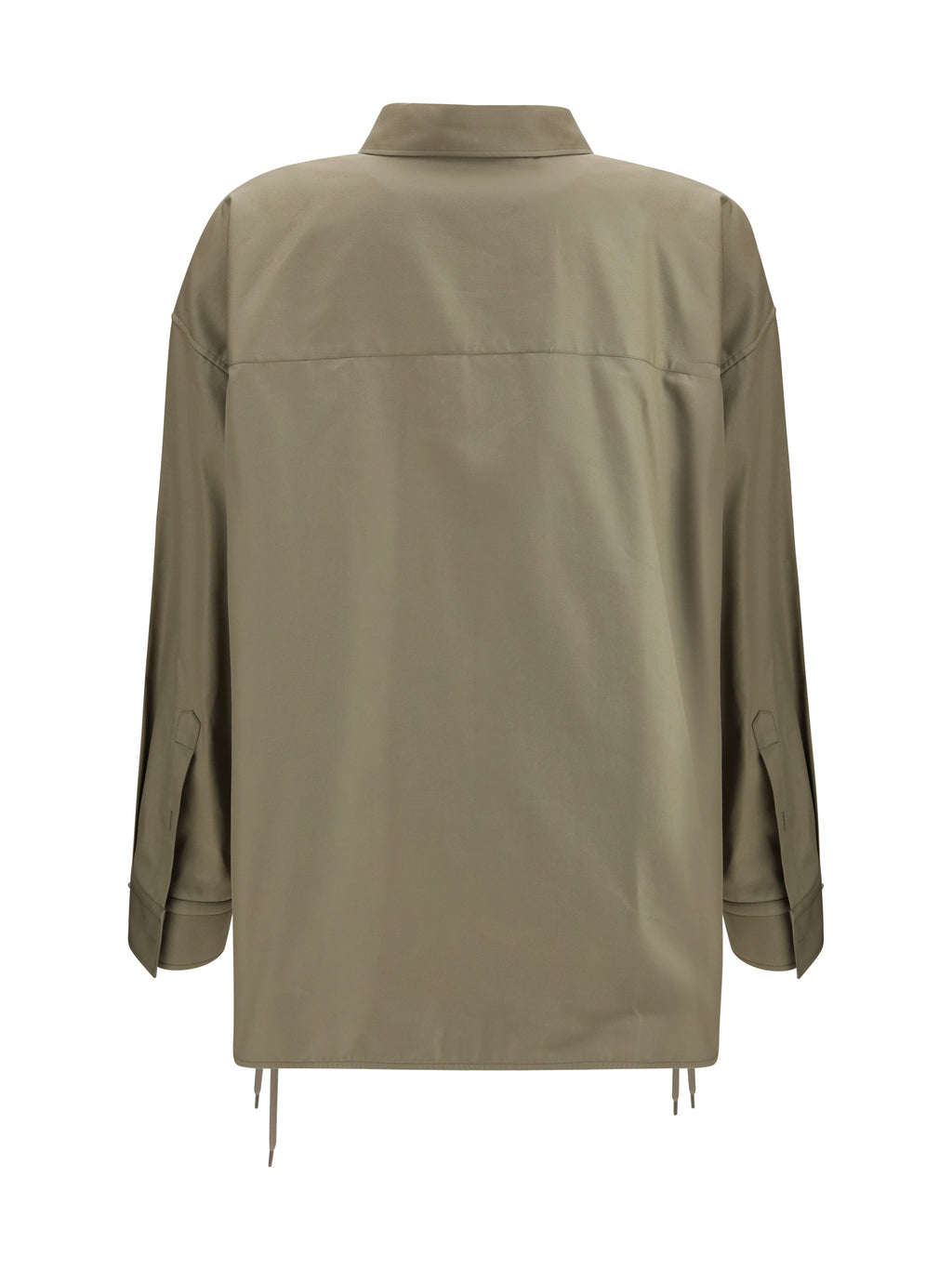 Lace-Up Shirt Sand Beige