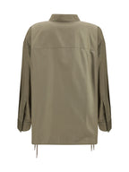Lace-Up Shirt Sand Beige