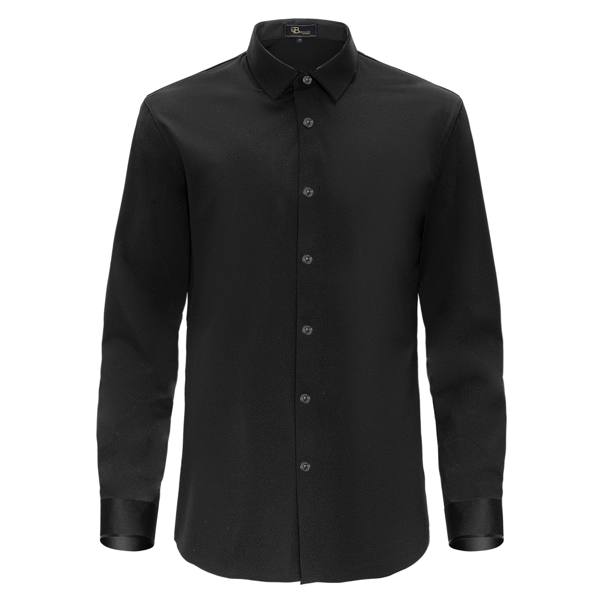 Imperial Essence Button-Up Shirt BLACK/BLACK