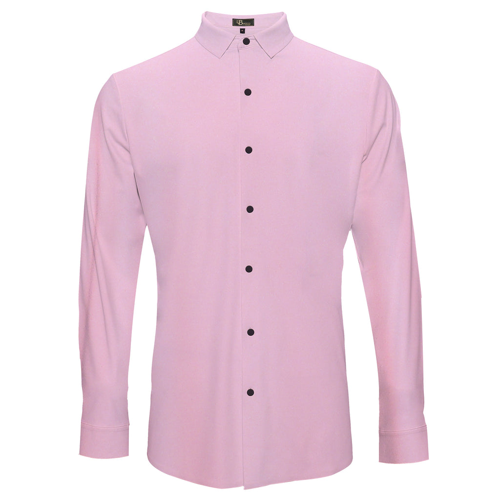Barocco City Stroll Men's 4-Way Stretch Shirt - Pink