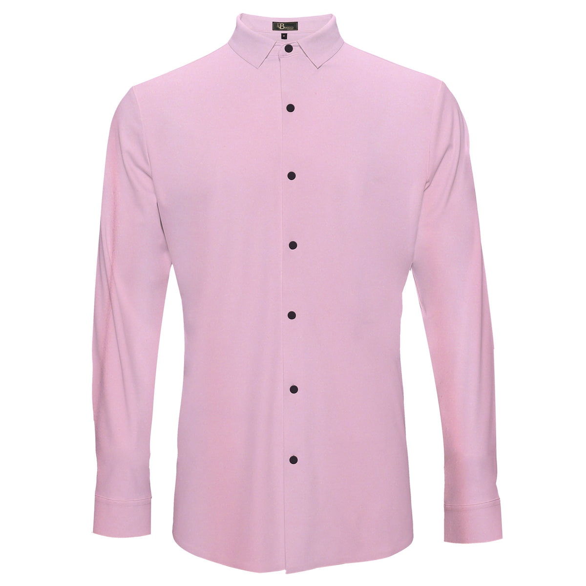 Barocco City Stroll Men's 4-Way Stretch Shirt - Pink