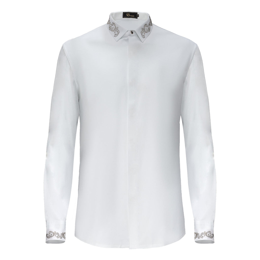 Midnight Precision Shirt WHITE/GOLD