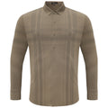 Noble Knight Plaid Button-Up KHAKI