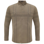 Noble Knight Plaid Button-Up KHAKI