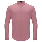 Barocco Olympic Victory Men's 4-Way Stretch Shirt - Dusty Pink