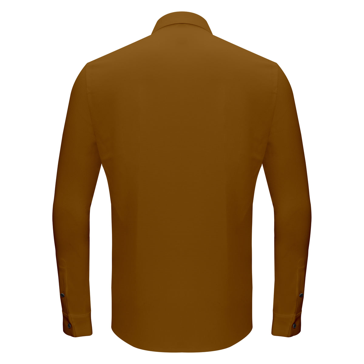 Silver Sophistication Button-Up Shirt KHAKI