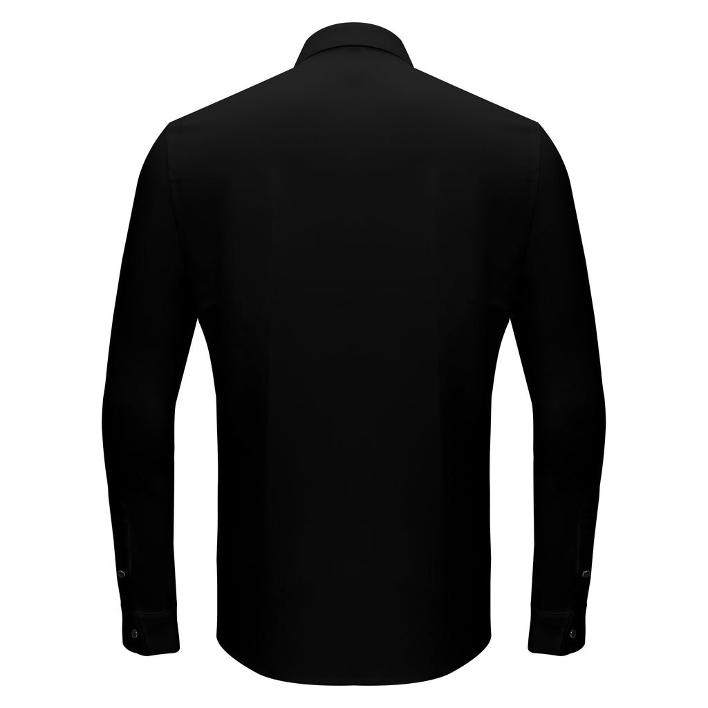 Power Move Button-Up Shirt BLACK